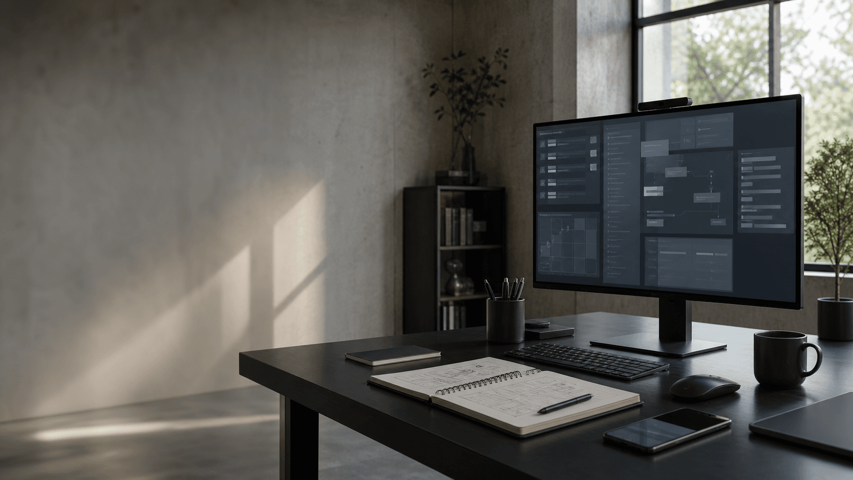 Code Sublime digital product workspace